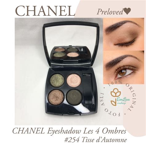 chanel eyeshadow 254|Chanel Tisse d'Automne (254) Les 4 Ombres Multi .